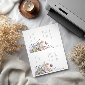 Printable Sheet Mockup Example