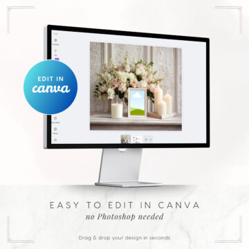 Easy to edit with Canva