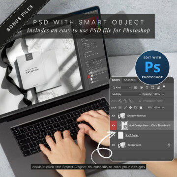 Photoshop File Included