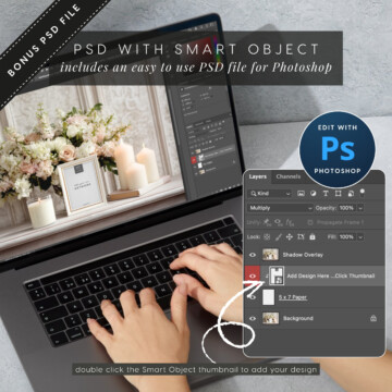 Includes PSD files for Photoshop and Photopea