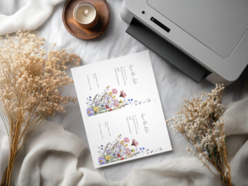 Printable Sheet Mockup Example