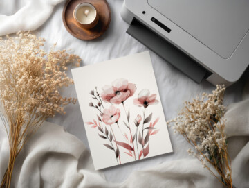 Printable Sheet Mockup Example