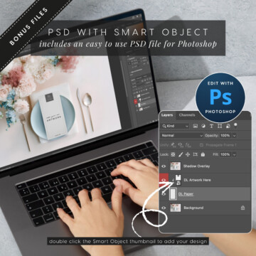 PSD files included for Photoshop and Photopea